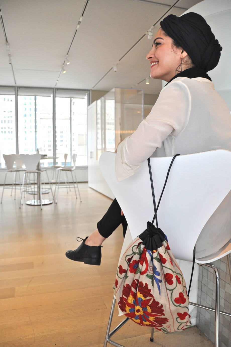 Yesness Suzani Drawstring Backpack
