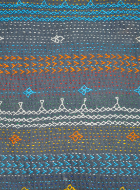 Embroidered Ralli Quilt
