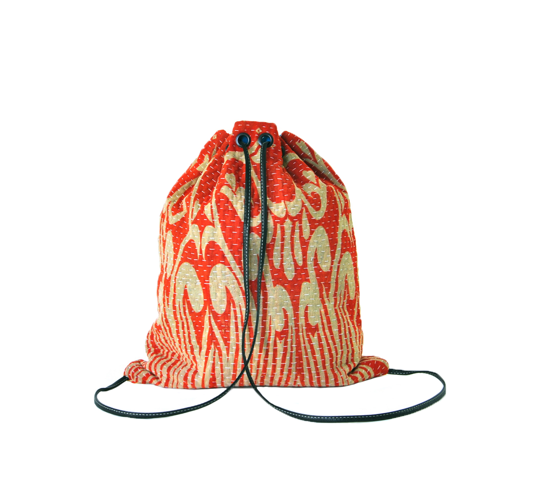 YESNESS Kantha Bindle Backpack