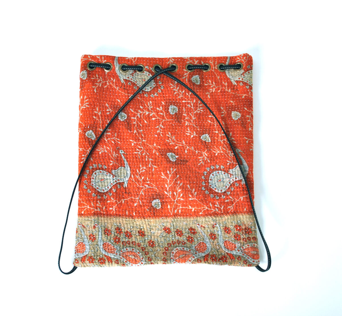 YESNESS Kantha Bindle Backpack