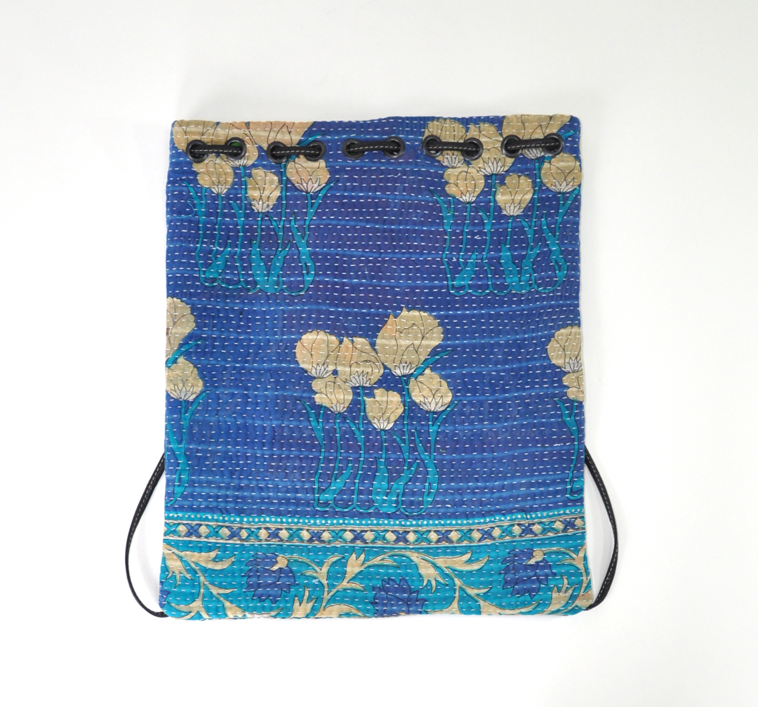 YESNESS Kantha Bindle Backpack