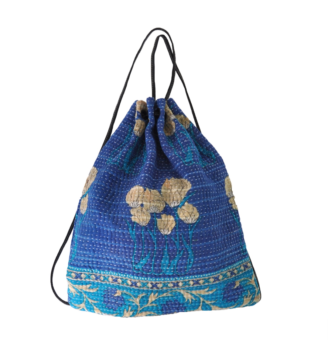 YESNESS Kantha Bindle Backpack