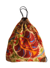 Suzani Drawstring Bag